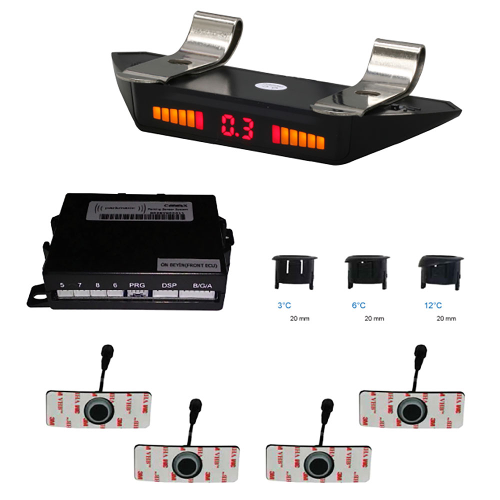 ProOes-4321-8 Einparkhilfe Rückfahrhilfe von MobilWarn