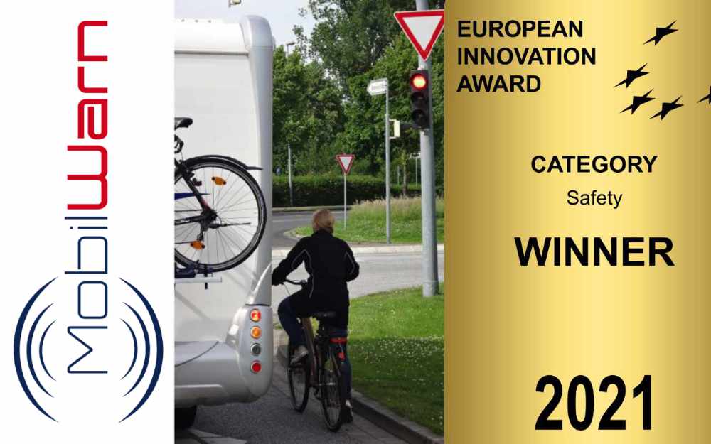 MobilWarn European Innovation-Award 2021 MobilWarn European Innovation-Award 2021